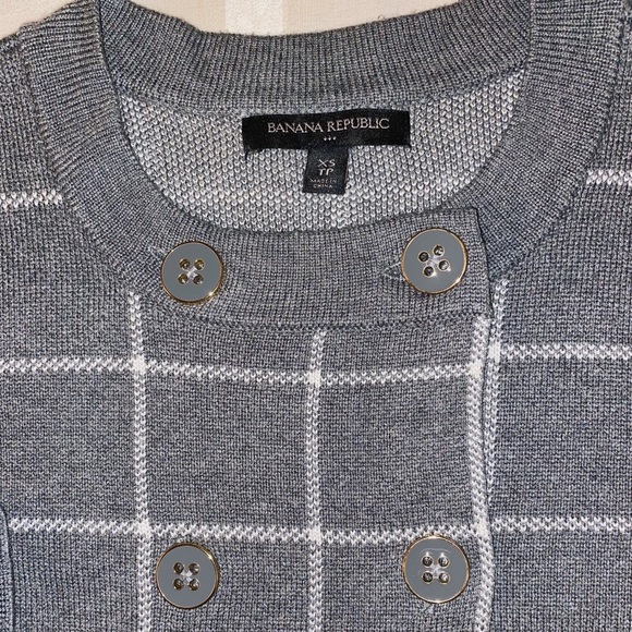 Banana Republic Double Breasted Top - Picture 3 of 4